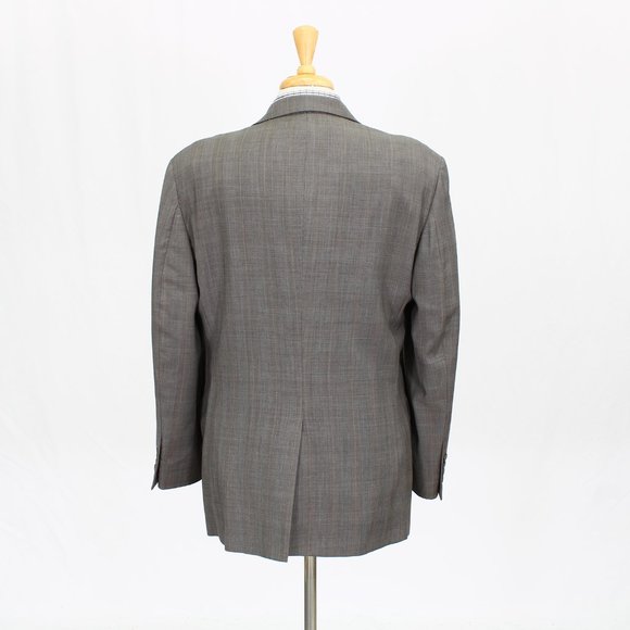 Jos. A. Bank 41R Brown Check 2-Button Sport Coat Blazer Jacket O535 - Picture 7 of 11
